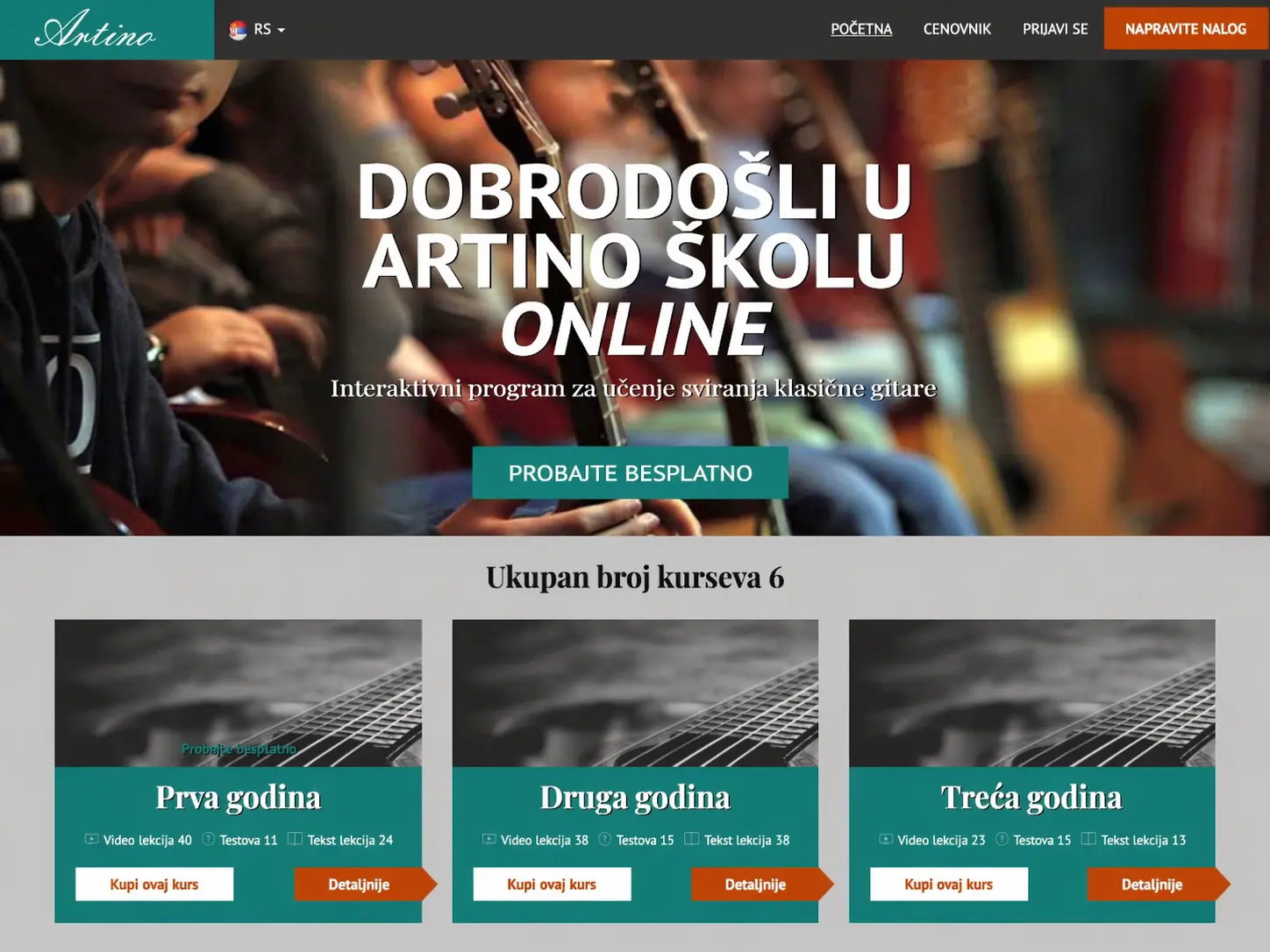 Artino Guitar School