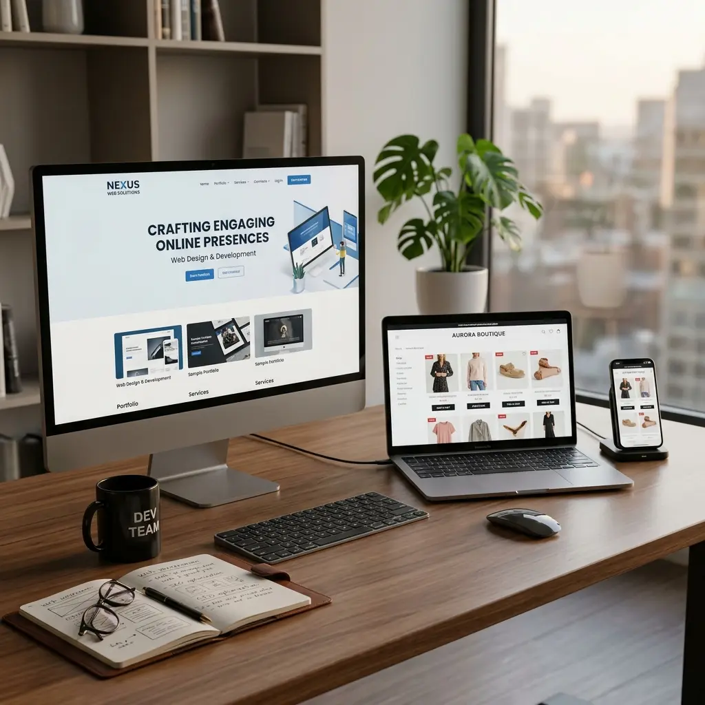 SEO-optimized websites and shops