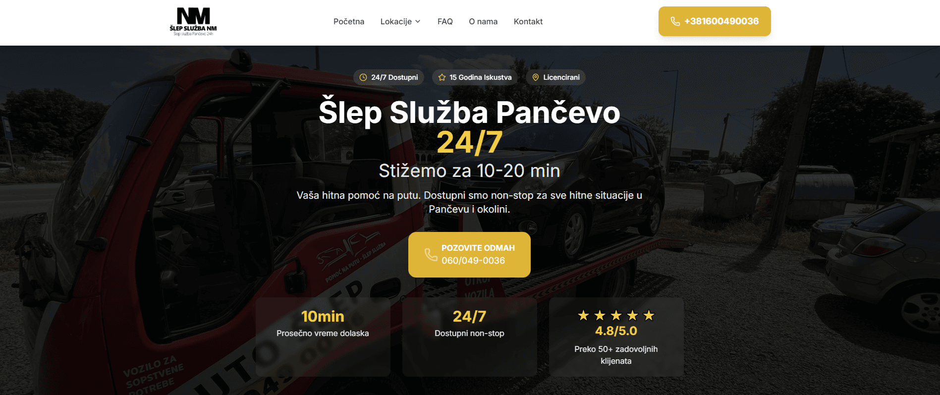 Šlep Služba NM Beograd